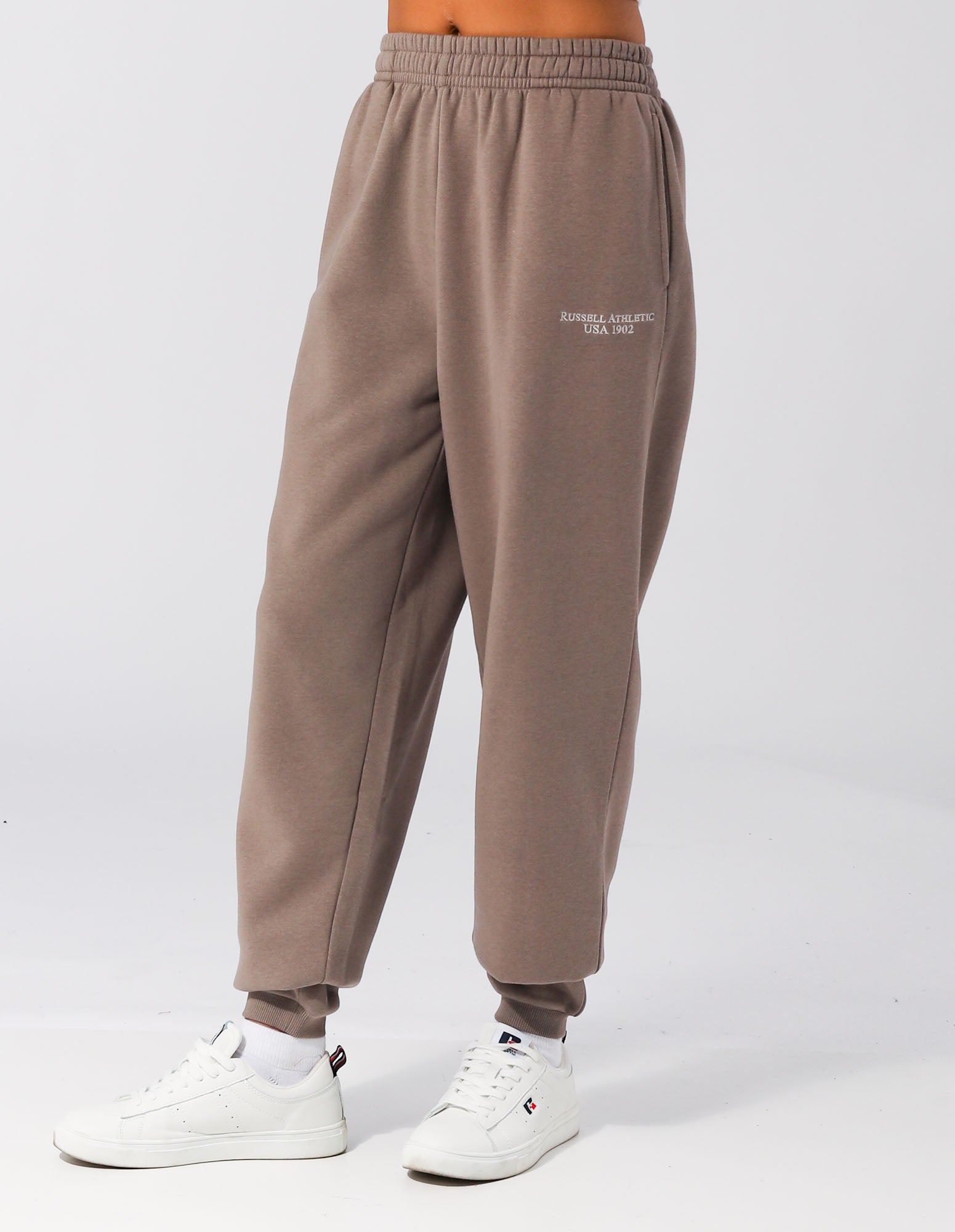 Russell Athletic Australia Womens USA 1902 Trackpant - Mocha True Since 1902