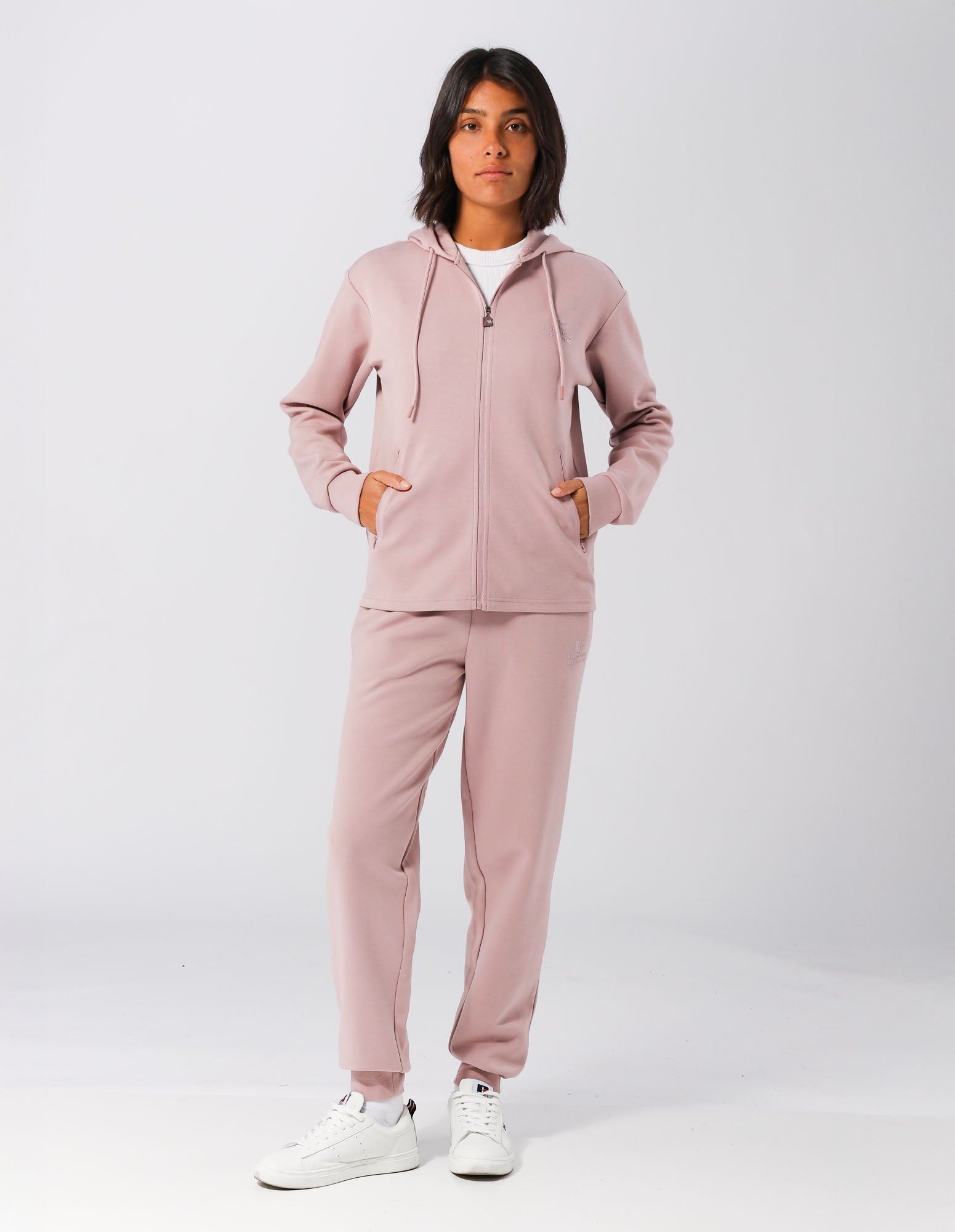 Russell Athletic Australia Women's Active R Tech Slim Trackpants - Dusty Rose True Since 1902