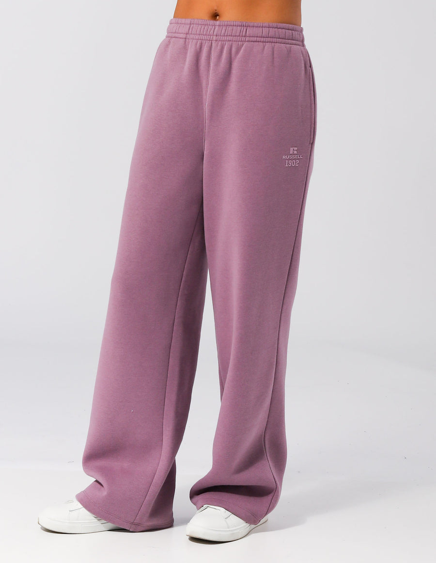 Russell Athletic Australia Women's 1902 Trio Wide Leg Pant - Elderberry True Since 1902