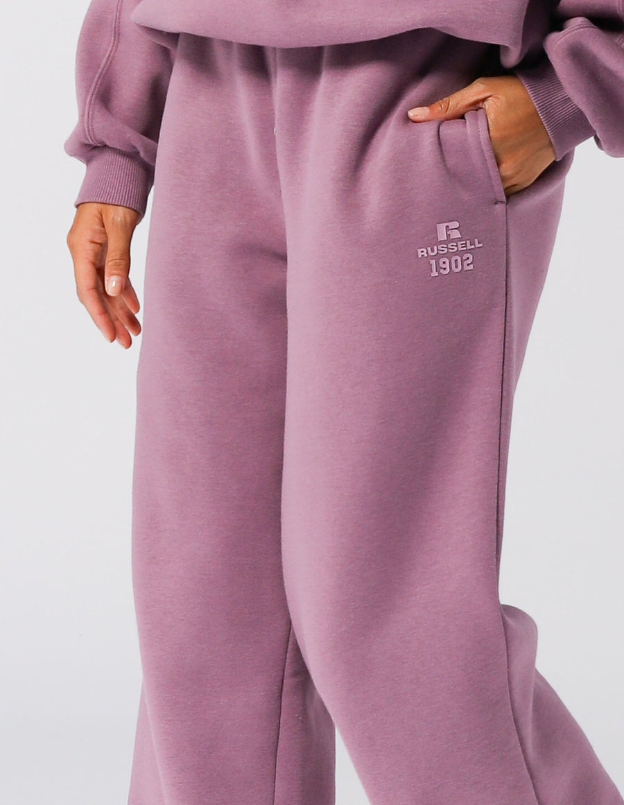 Russell Athletic Australia Women's 1902 Trio Wide Leg Pant - Elderberry True Since 1902