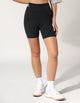 Women's R Logo Bike Short - Black