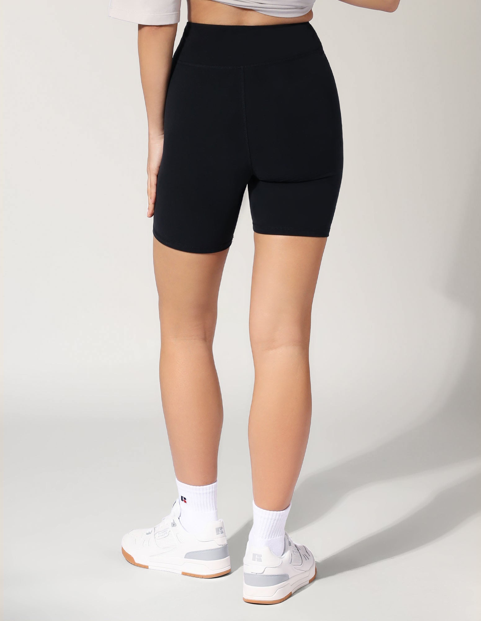 Women's R Logo Bike Short - Black
