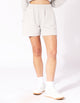 Women's R Logo Shorts - Antarctica White