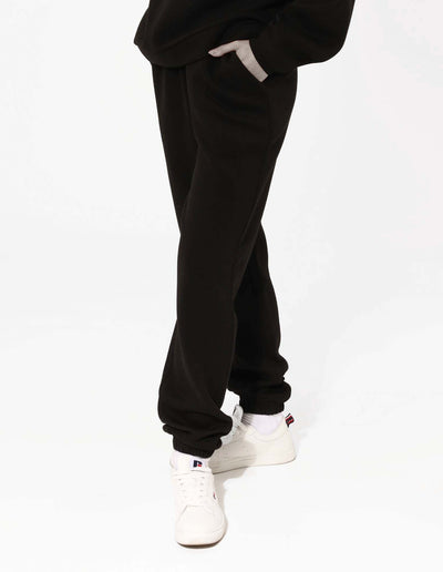 Women's R Tech Leisure Cuff Trackpant - Black