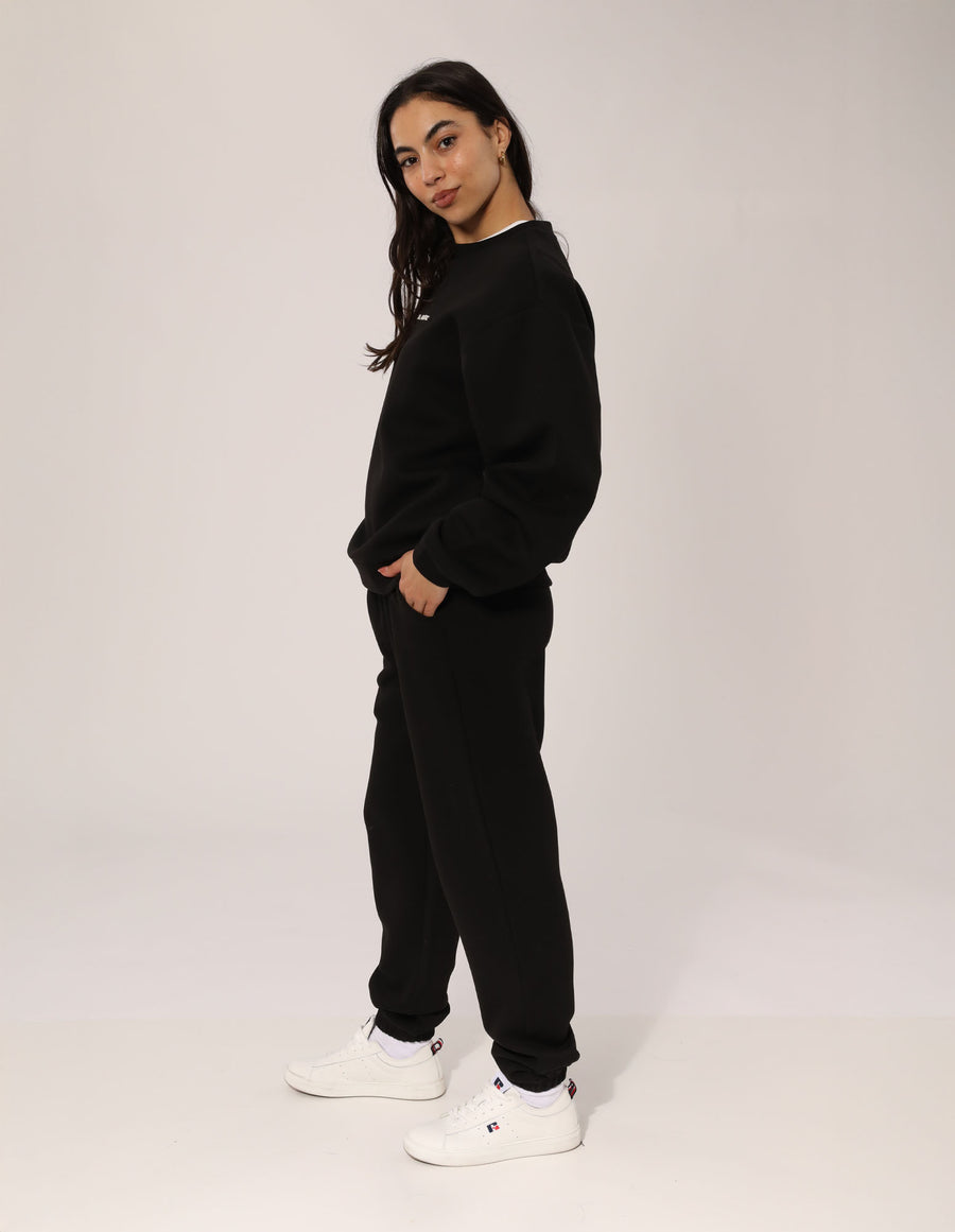 Russell Athletic Australia Women's R Tech Leisure Cuff Trackpant - Black True Since 1902