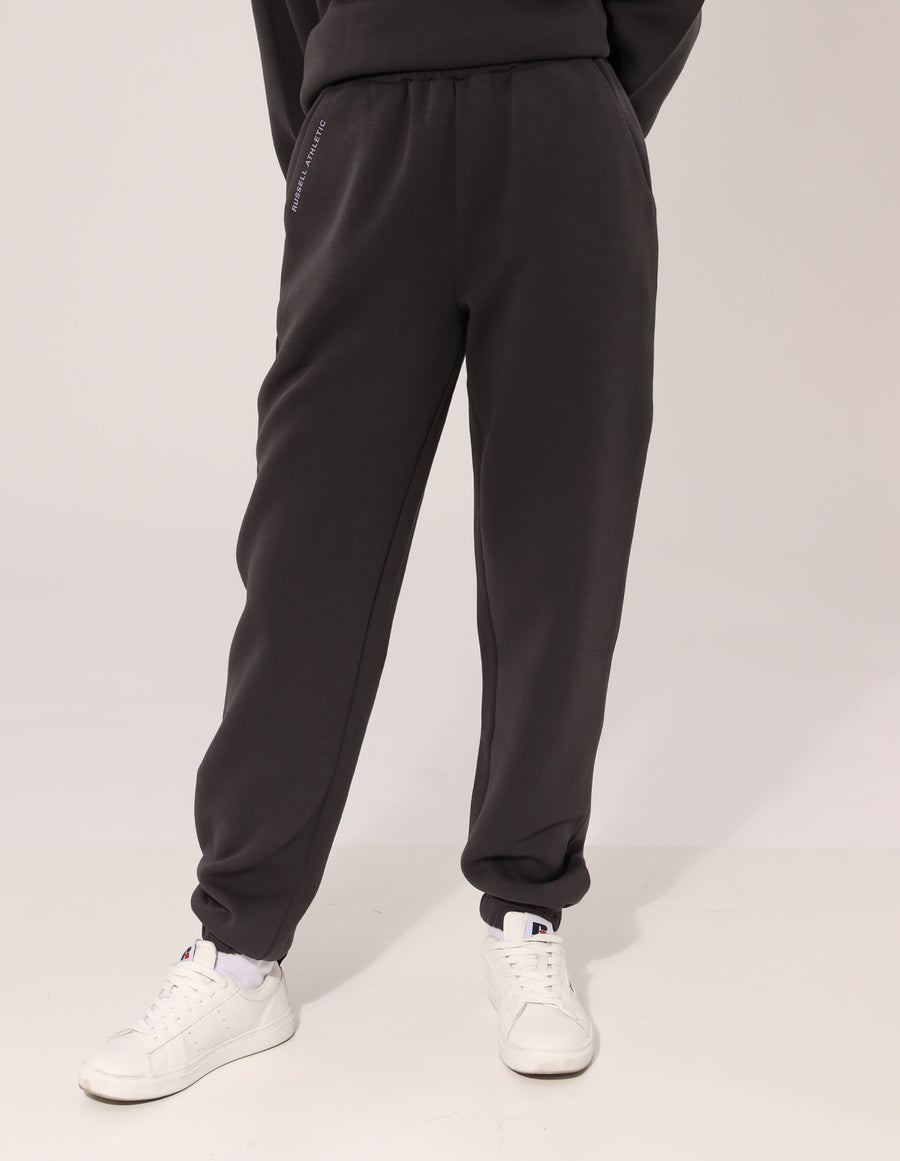 Russell Athletic Australia Women's R Tech Leisure Cuff Trackpant - Dark Grey True Since 1902