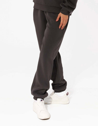 Women's R Tech Leisure Cuff Trackpant - Dark Grey
