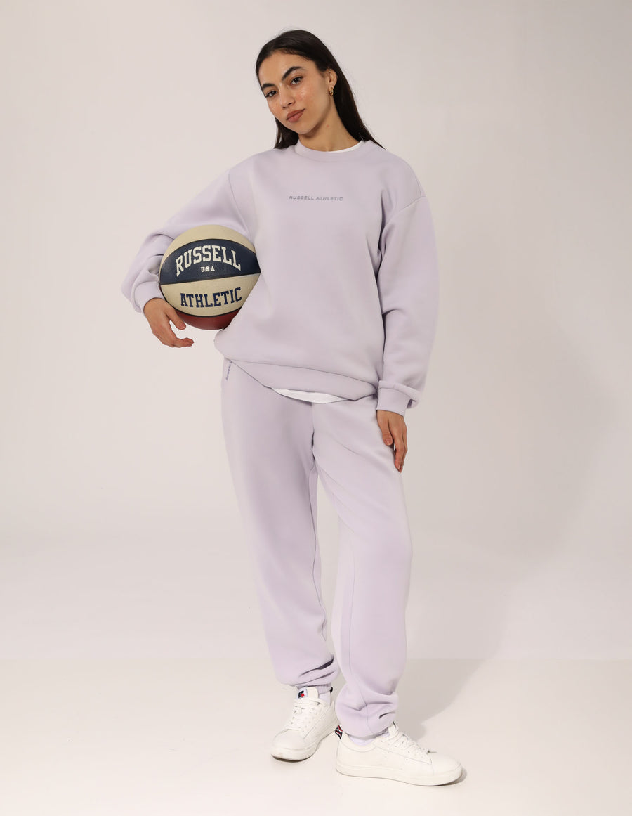 Russell Athletic Australia Women's R Tech Leisure Cuff Trackpant - Mauve True Since 1902