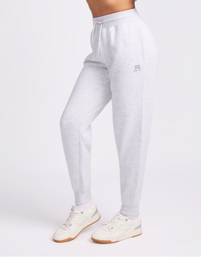 Maple Cuff Women's Trackpants - Light grey marle