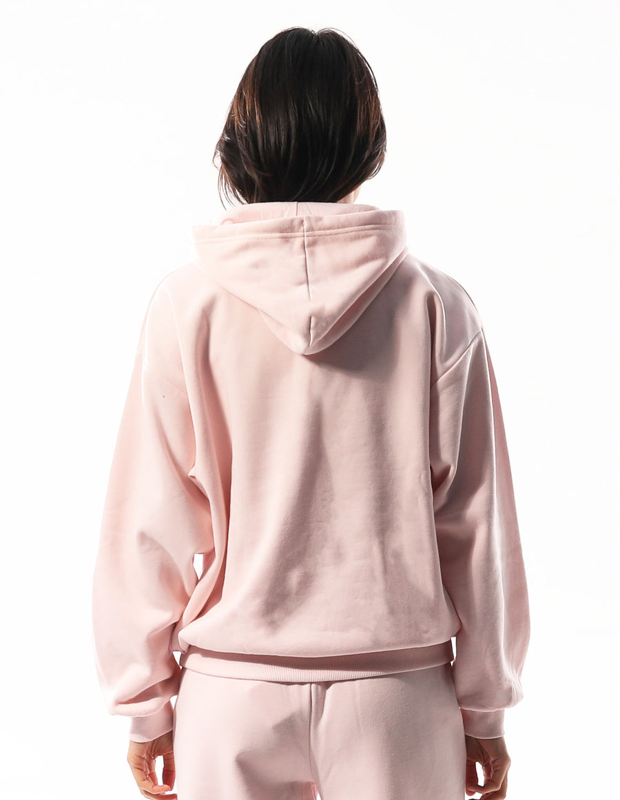 Russell Athletic Australia Womens R Logo Hoodie - Pale Lilac Pink True Since 1902