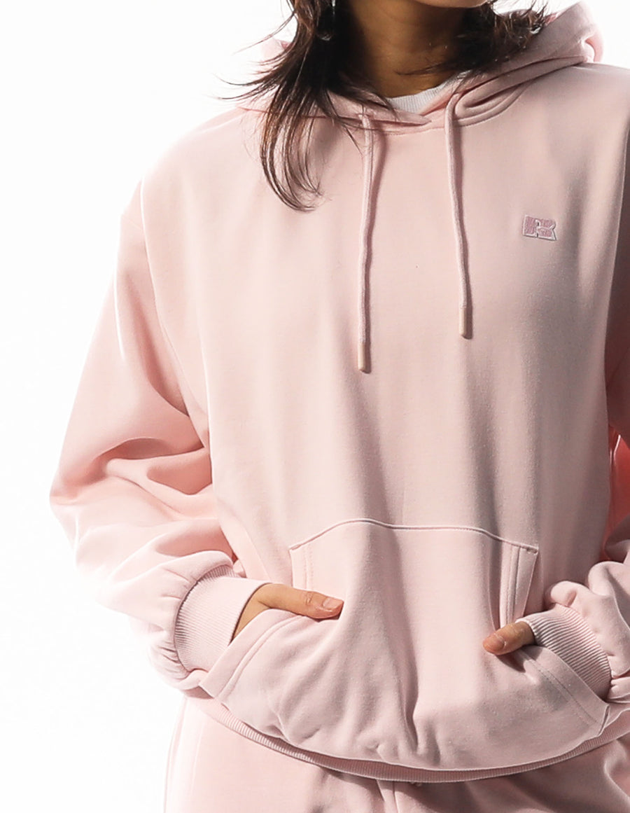 Russell Athletic Australia Womens R Logo Hoodie - Pale Lilac Pink True Since 1902