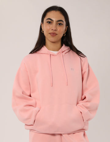 Russell Athletic Australia Women's R Logo Hoodie - Quartz Pink True Since 1902