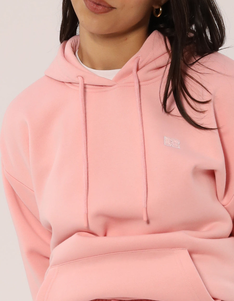 Russell Athletic Australia Women's R Logo Hoodie - Quartz Pink True Since 1902