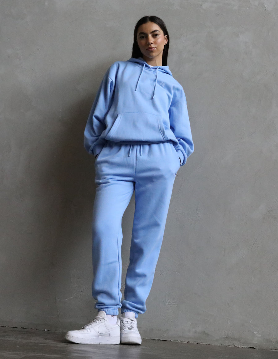 Russell Athletic Australia Women's R Logo Track Pants - Clear Blue Sky True Since 1902
