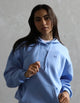 R Logo Women's Hoodie - Clear Blue Sky