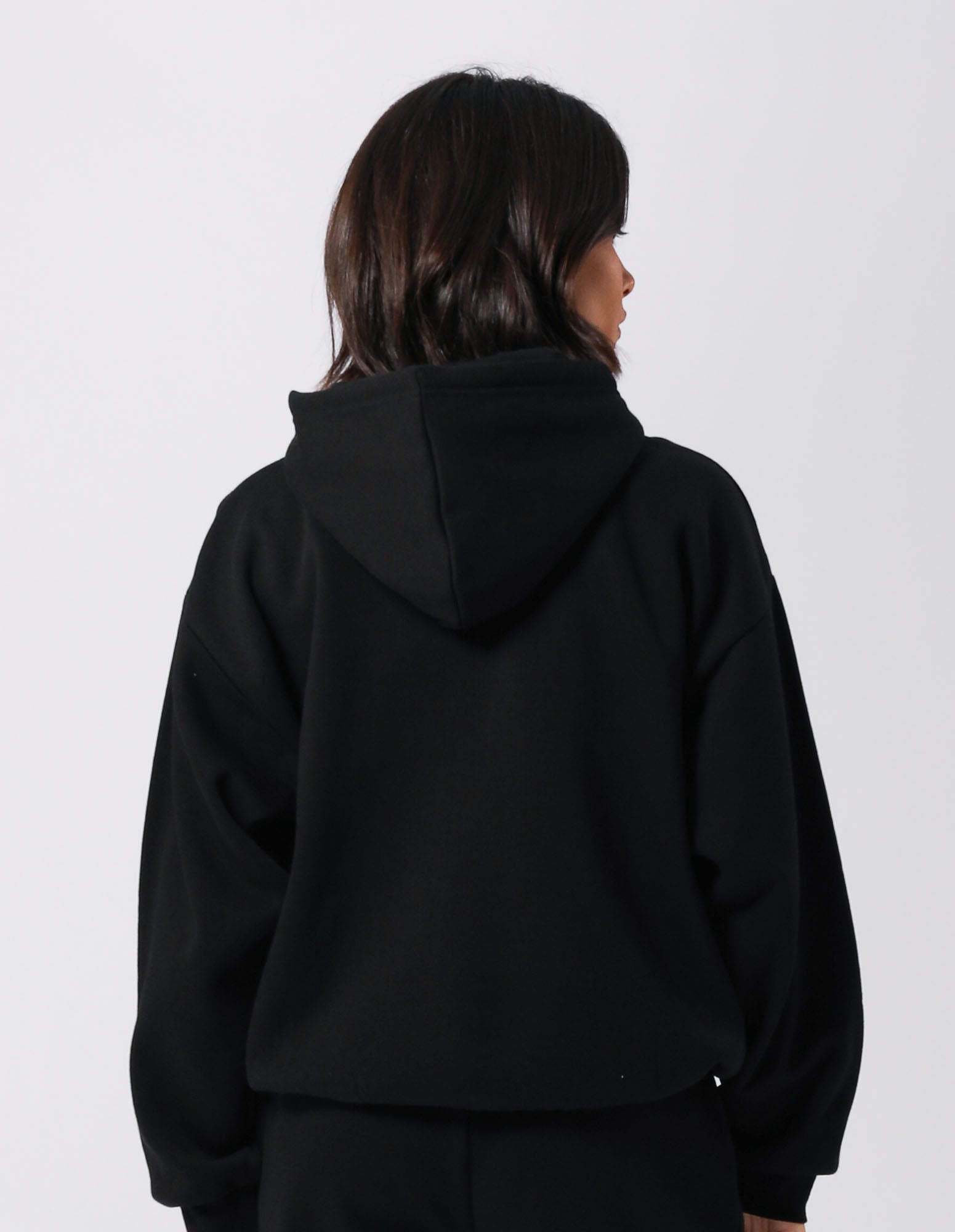 Russell Athletic Australia Womens R Logo Hoodie - Black True Since 1902
