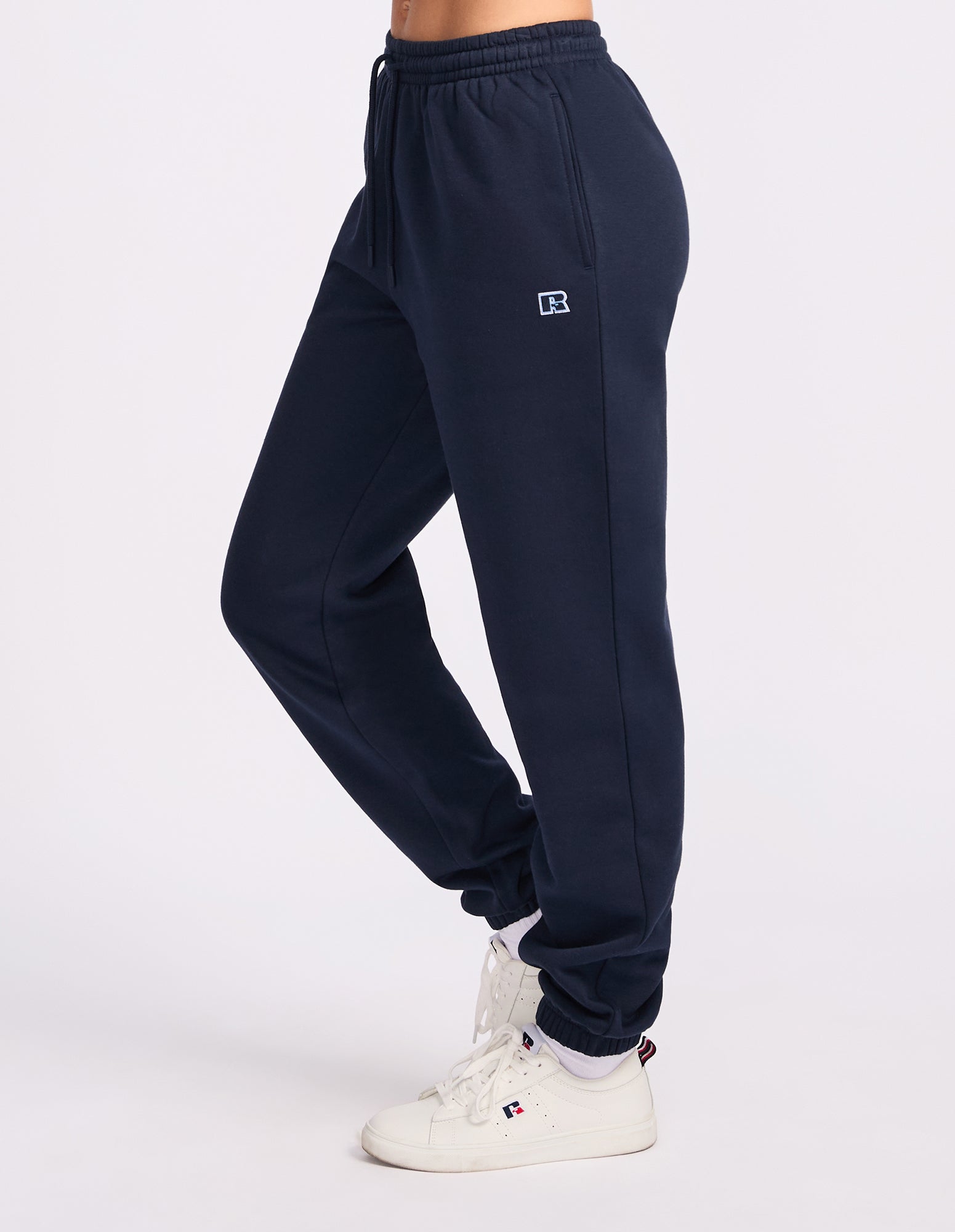 R Logo Womens Track Pants - Michigan Navy