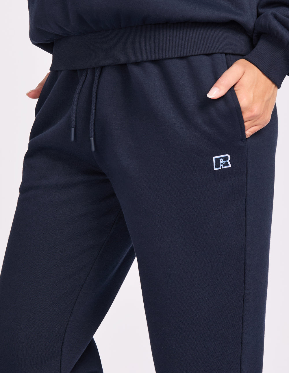 R Logo Womens Track Pants - Michigan Navy