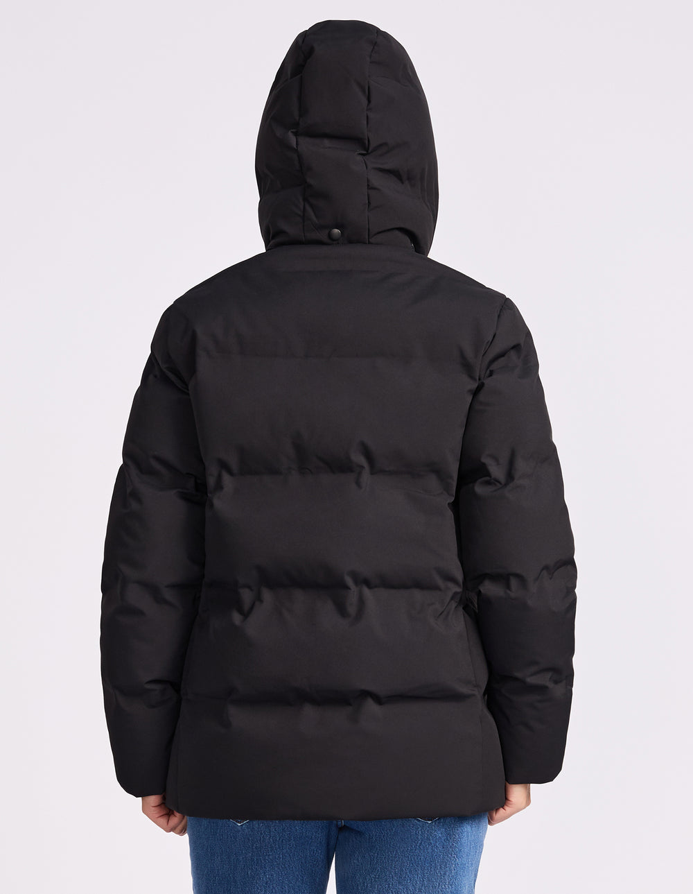 May Womens Puffer Jacket - Black