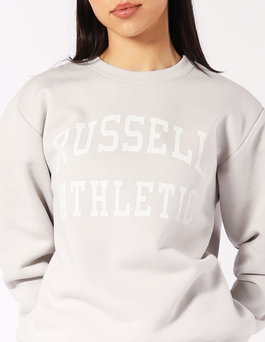 Women's Arch Logo Crew - Antarctica White
