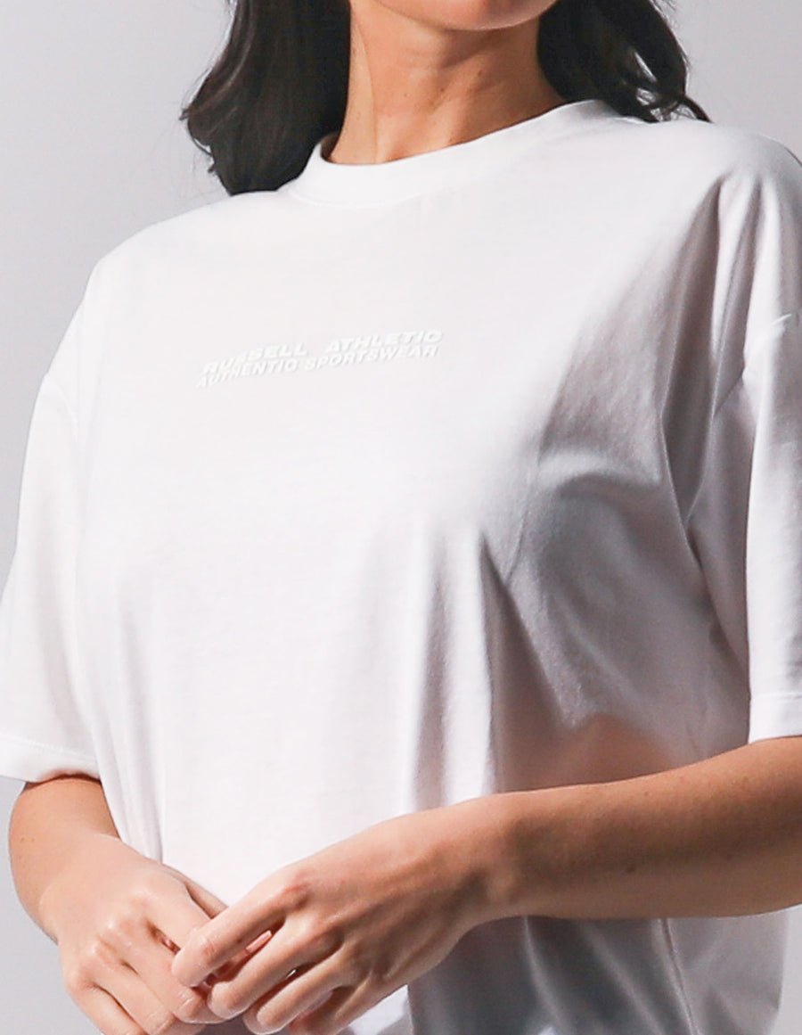 Russell Athletic Australia Women's Manhattan Tee - Pearl White True Since 1902