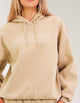 Colorado Womens Hoodie - Irish Cream