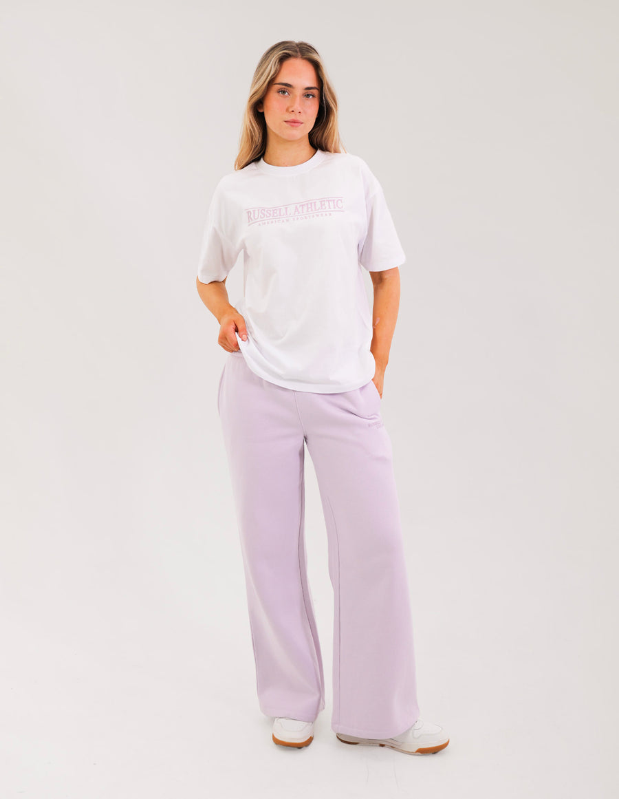Russell Athletic Australia Colorado Oversize Womens  T-Shirt - White True Since 1902