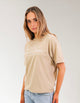 Louisa Women's T-Shirt - Brown Irish Cream