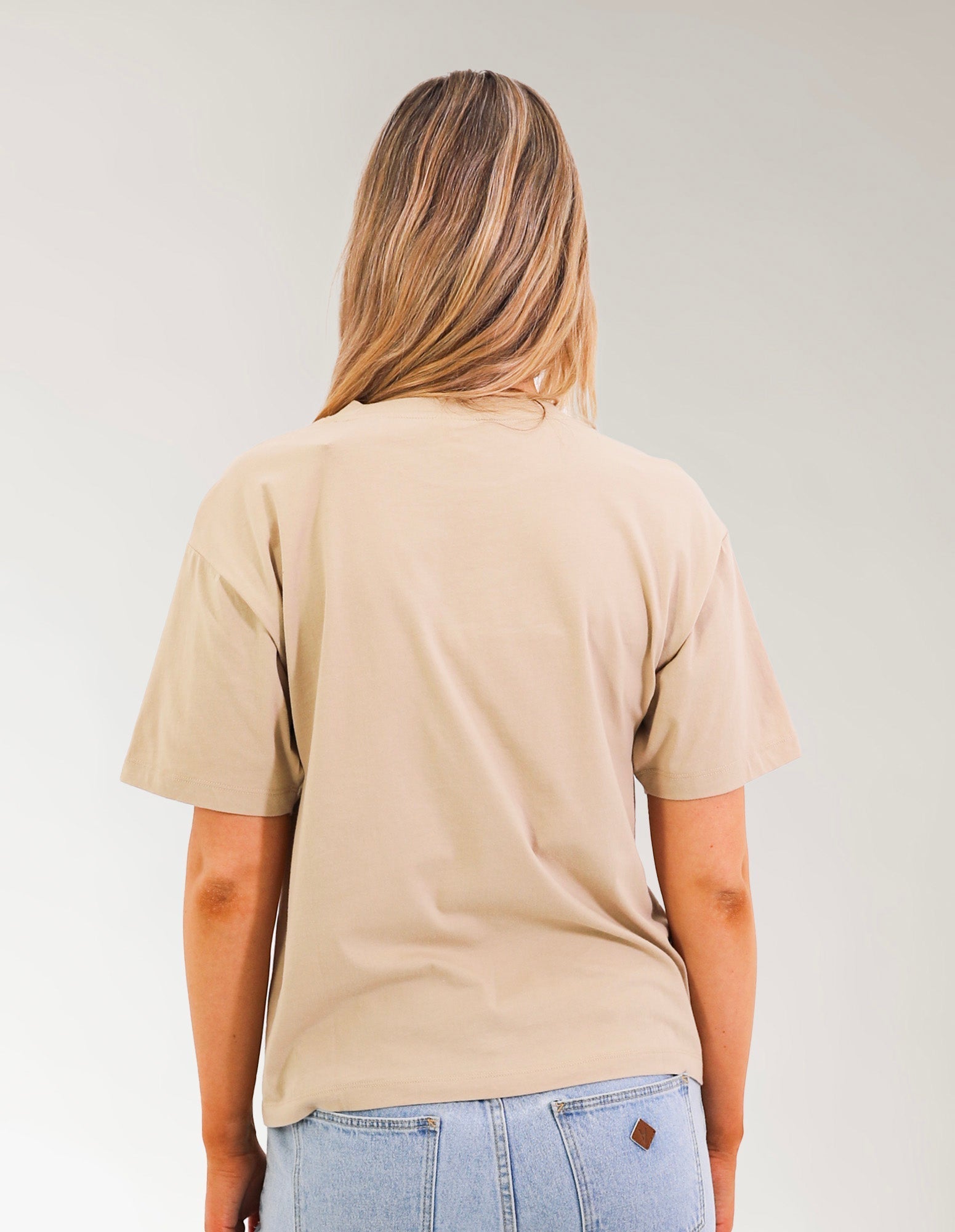 Russell Athletic Australia Louisa Women's T-Shirt - Brown Irish Cream True Since 1902