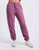 R Logo Womens Track Pants - Tulipwood
