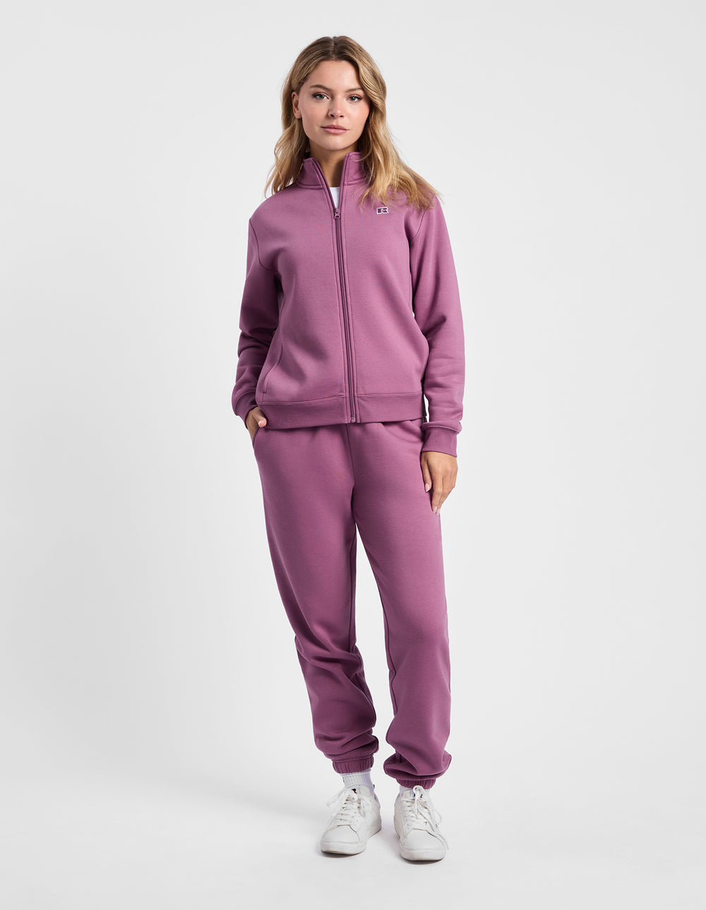 R Logo Womens Track Pants - Tulipwood
