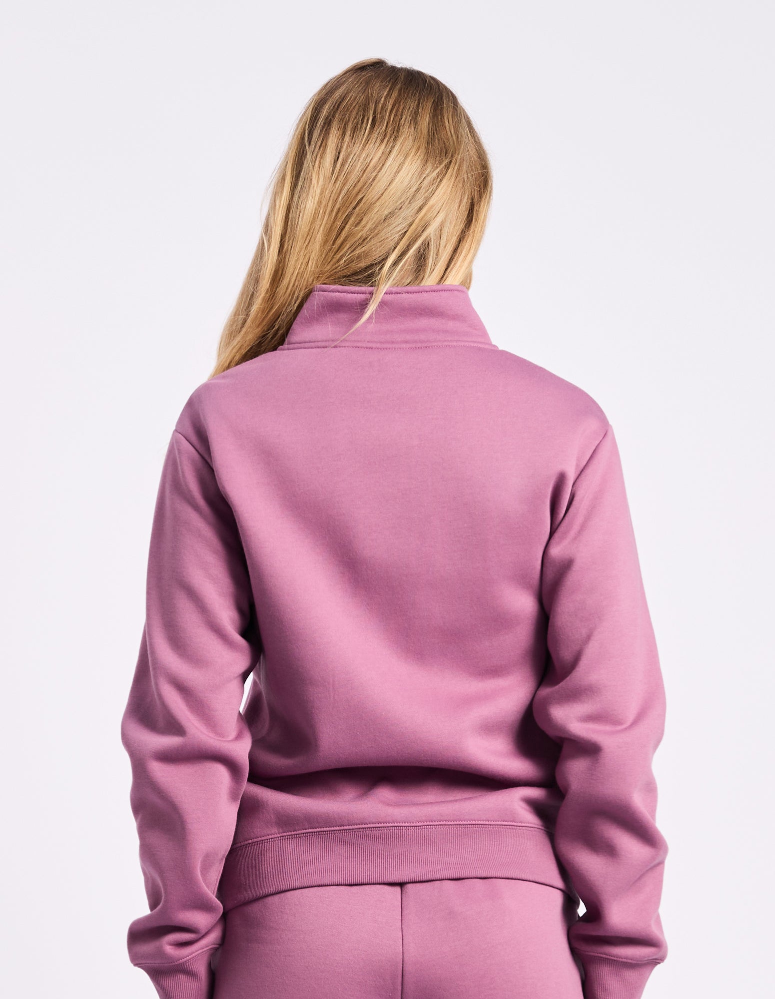 R Logo Trucker Zip Through Womens Jacket - Tulipwood