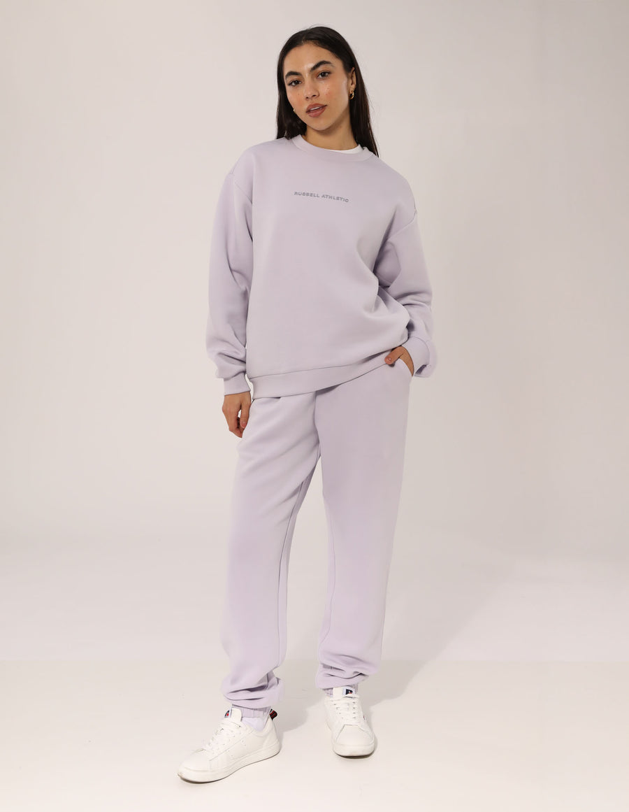 Russell Athletic Australia Women's R Tech Leisure Crew - Mauve True Since 1902