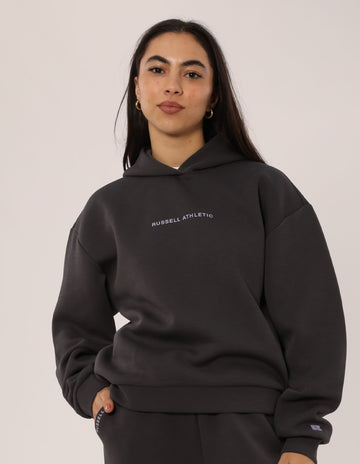 Russell Athletic Australia Women's R Tech Leisure Hoodie - Dark Grey True Since 1902