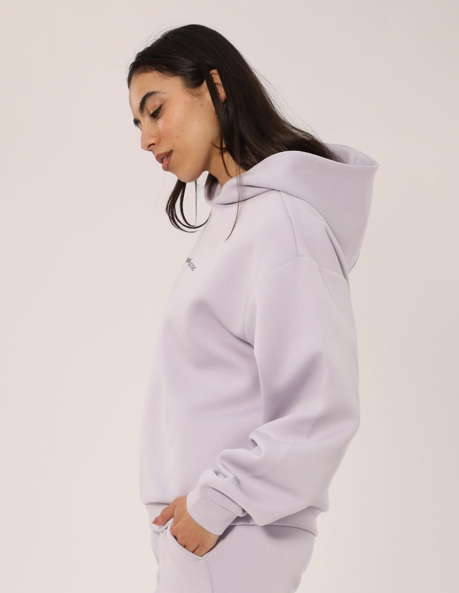 Russell Athletic Australia Women's R Tech Leisure Hoodie - Mauve True Since 1902