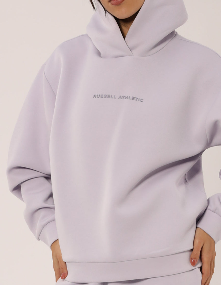 Russell Athletic Australia Women's R Tech Leisure Hoodie - Mauve True Since 1902
