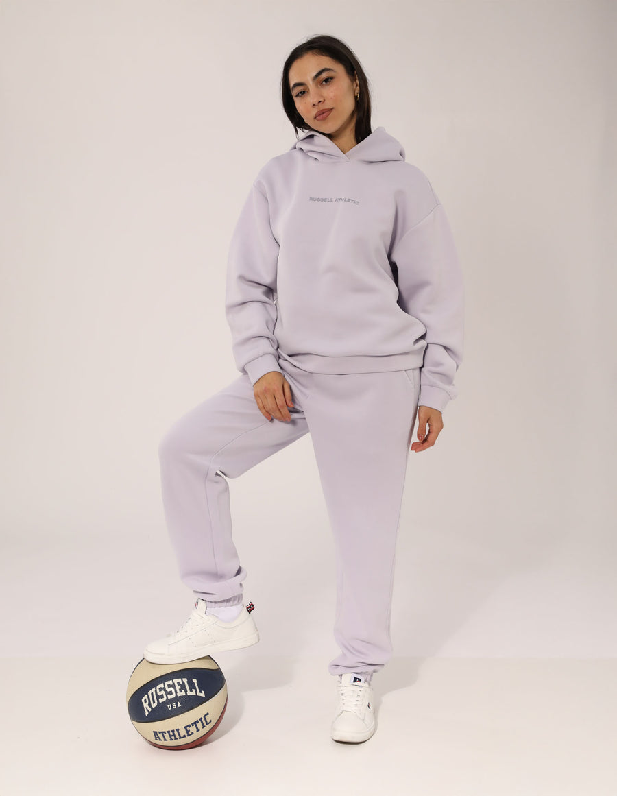 Russell Athletic Australia Women's R Tech Leisure Hoodie - Mauve True Since 1902