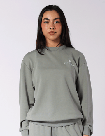 Russell Athletic Australia Women's R Logo Crew - Shadow True Since 1902