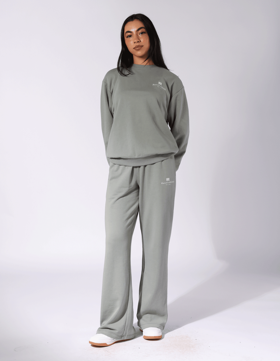 Russell Athletic Australia Women's R Logo Crew - Shadow True Since 1902