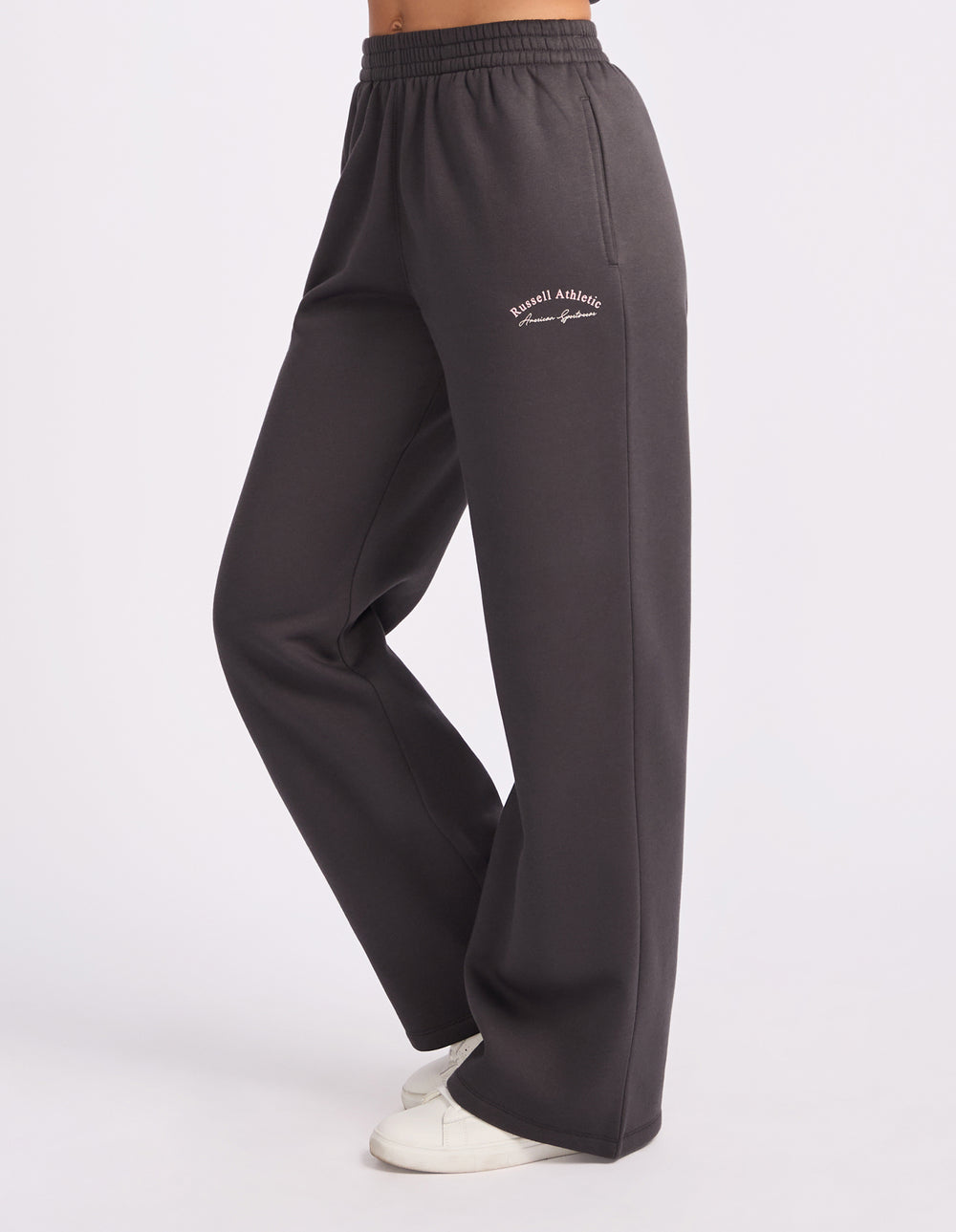 Russell Athletic Australia Lexington Wide Leg Women's Track pant - Dark Grey True Since 1902