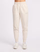 May Cuff Womens Trackpant - Oat Marle