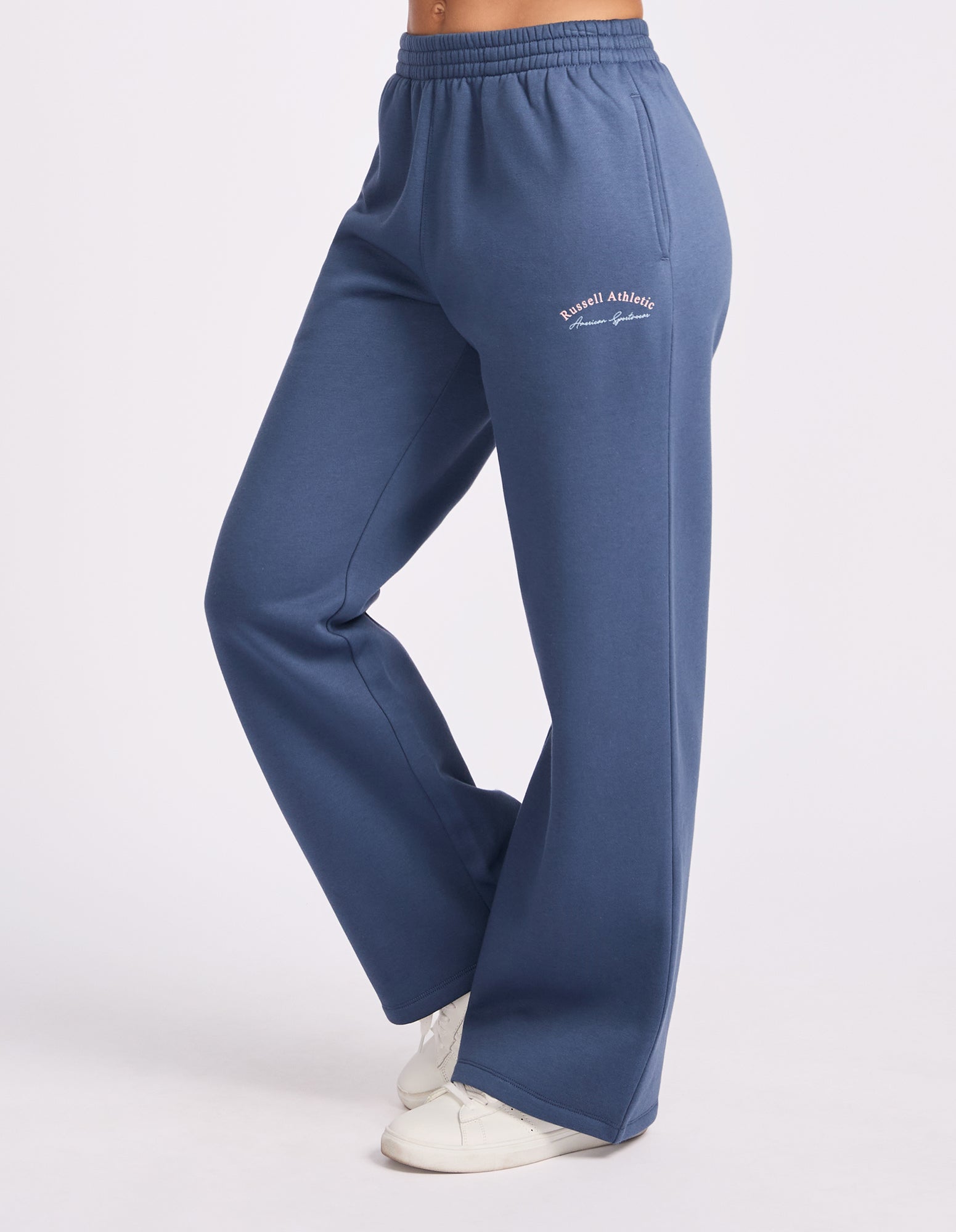 Wide Leg Women's Track pant - Vintage Indigo