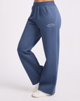 Wide Leg Women's Track pant - Vintage Indigo