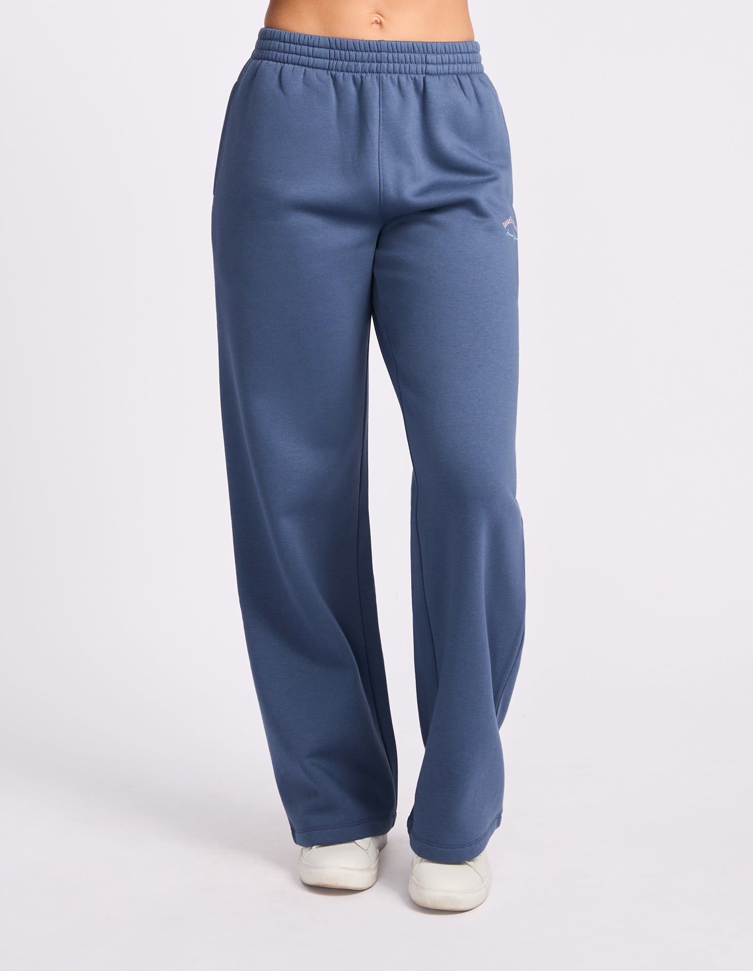 Wide Leg Women's Track pant - Vintage Indigo