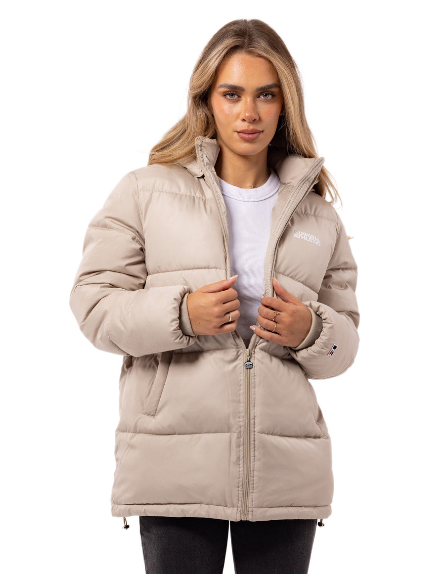 Russell Athletic Australia Women's Tribecca Puffer Jacket - Birch True Since 1902