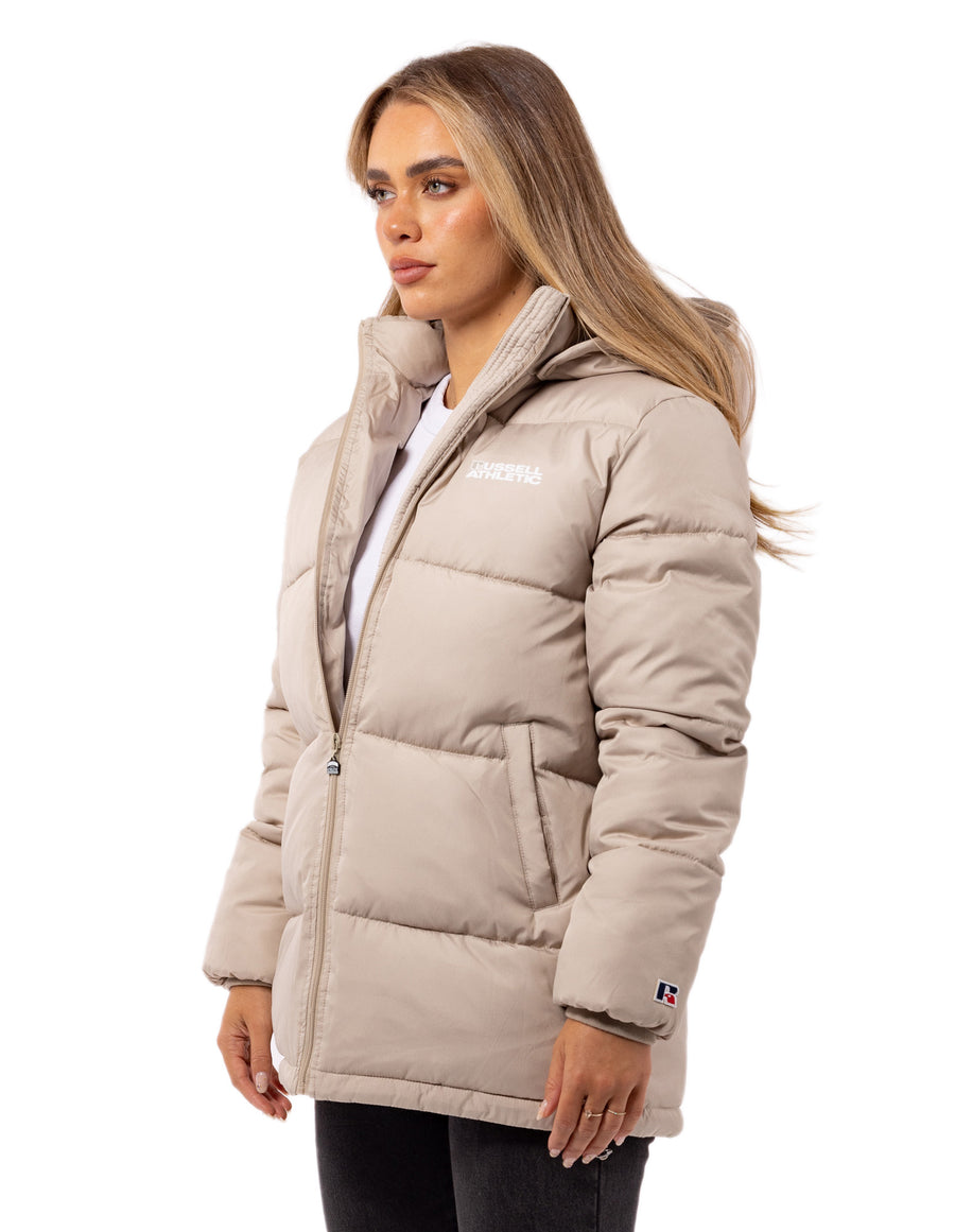 Russell Athletic Australia Women's Tribecca Puffer Jacket - Birch True Since 1902