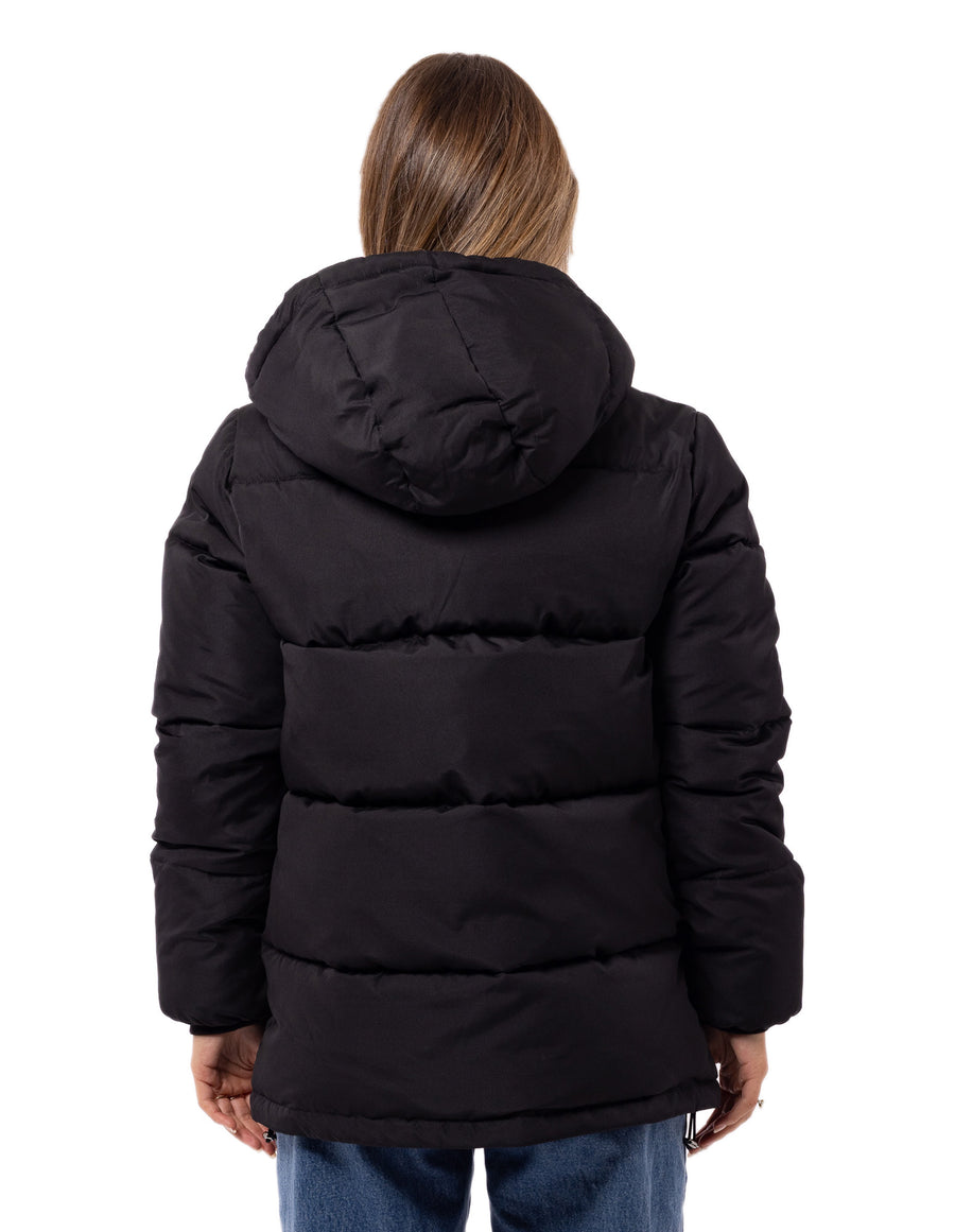 Russell Athletic Australia Women's Tribecca Puffer Jacket - Black True Since 1902