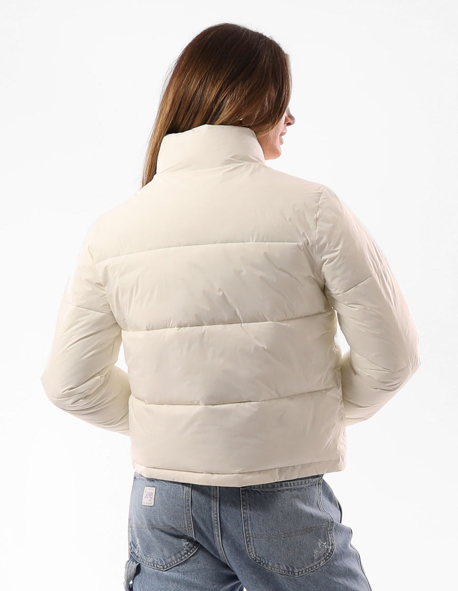 Russell Athletic Australia Women's Belle Cropped Puffer Jacket - Soy True Since 1902