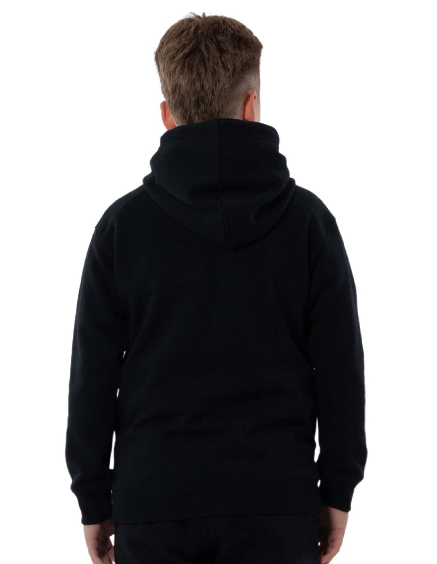 Russell Athletic Australia Kid's Arch Heritage Unisex Youth Hoodie - Black True Since 1902