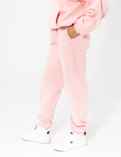 R Logo Elastic Cuff Women's Track Pants - Quartz Pink